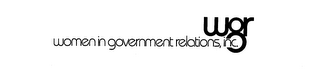 WOMEN IN GOVERNMENT RELATIONS, INC. WGR logo