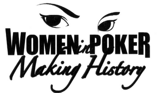 WOMEN IN POKER MAKING HISTORY logo