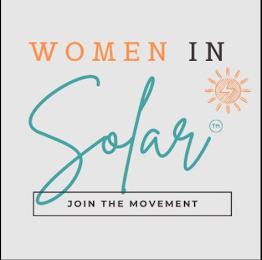 WOMEN IN SOLAR JOIN THE MOVEMENT logo