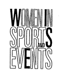 WOMEN IN SPORTS AND EVENTS logo