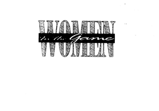 WOMEN IN THE GAME logo