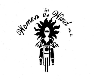 WOMEN IN THE WIND M.C. logo