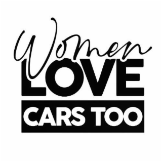 WOMEN LOVE CARS TOO logo