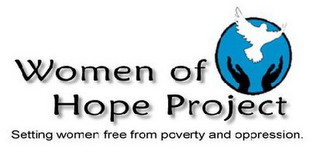 WOMEN OF HOPE PROJECT SETTING WOMEN FREE FROM POVERTY AND OPPRESSION. logo