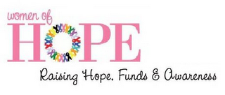 WOMEN OF HOPE RAISING HOPE, FUNDS & AWARENESS logo