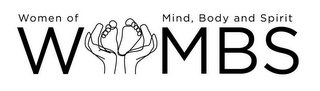 WOMEN OF MIND, BODY AND SPIRIT WOMBS logo