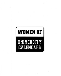 WOMEN OF UNIVERSITY CALENDARS logo