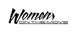 WOMEN ON THE MOVE logo