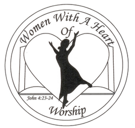 WOMEN WITH A HEART OF WORSHIP JOHN 4:23-24 logo