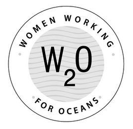 WOMEN WORKING FOR OCEANS W2O logo