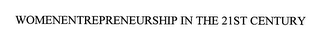 WOMENENTREPRENEURSHIP IN THE 21 ST CENTURY logo