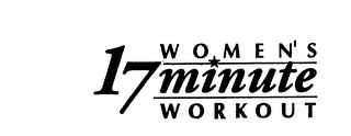 WOMEN'S 17 MINUTE WORKOUT logo