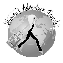 WOMEN'S ADVENTURE TRAVELS  EMPOWER COMMUNITY STORY logo