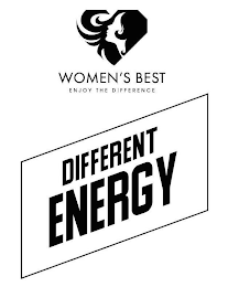 WOMEN'S BEST ENJOY THE DIFFERENCE DIFFERENT ENERGY logo