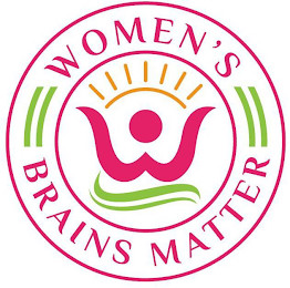 WOMEN'S BRAINS MATTER W logo