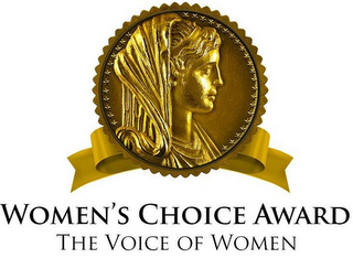 WOMEN'S CHOICE AWARD THE VOICE OF WOMEN logo