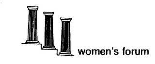 WOMEN'S FORUM logo