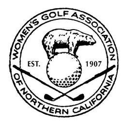WOMEN'S GOLF ASSOCIATION OF NORTHERN CALIFORNIA EST. 1907 logo