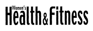 WOMEN'S HEALTH & FITNESS logo