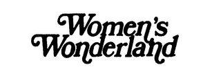 WOMEN'S WONDERLAND logo
