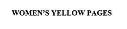 WOMEN'S YELLOW PAGES logo