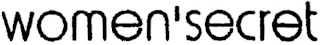 WOMEN'SECRET logo