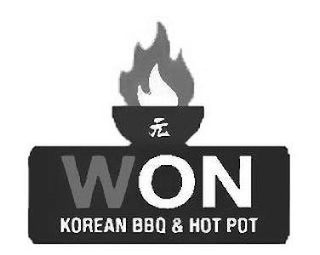 WON KOREAN BBQ & HOT POT logo
