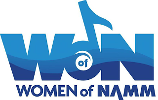 WON OF WOMEN OF NAMM logo
