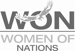 WON WOMEN OF NATIONS logo