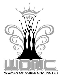 WONC WOMEN OF NOBLE CHARACTER logo
