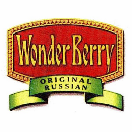 WONDER BERRY ORIGINAL RUSSIAN logo