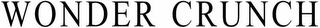 WONDER CRUNCH logo