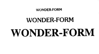 WONDER-FORM logo