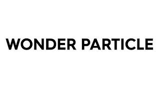 WONDER PARTICLE logo