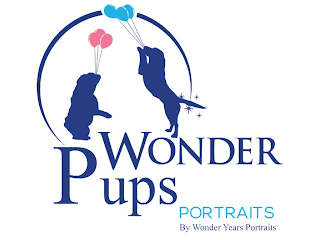 WONDER PUPS PORTRAITS BY WONDER YEARS PORTRAITS logo