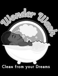 WONDER WASH CLEAN FROM YOUR DREAMS logo