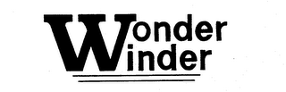 WONDER WINDER logo