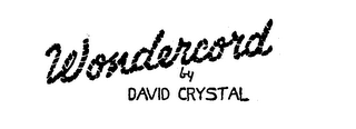 WONDERCORD BY DAVID CRYSTAL logo