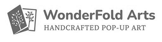 WONDERFOLD ARTS HANDCRAFTED POP-UP ART logo