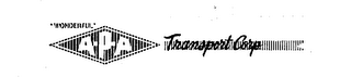 "WONDERFUL." A-P-A TRANSPORT CORP. logo