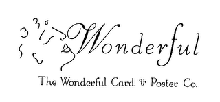 WONDERFUL THE WONDERFUL CARD & POSTER CO. logo