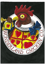 WONDERLAND CHICKEN CO. logo