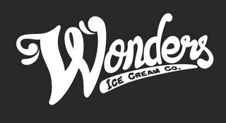 WONDERS ICE CREAM CO. logo