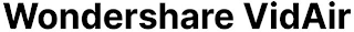 WONDERSHARE VIDAIR logo