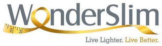 WONDERSLIM LIVE LIGHTER. LIVE BETTER. logo