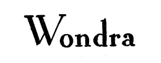 WONDRA logo