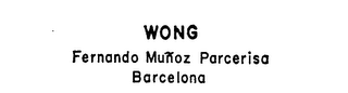 WONG FERNANDO MUNOZ PARCERISA BARCELONA logo