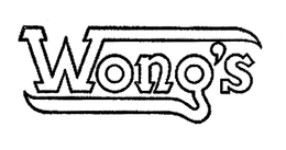 WONG'S logo
