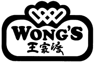 WONG'S logo