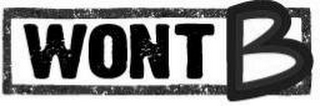 WONT B logo